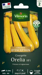 Courgette Orélia HF1 - Graines d'Exception